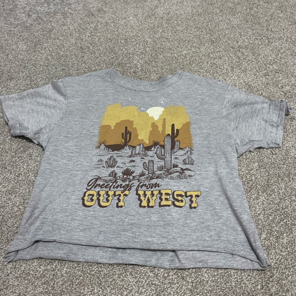 Out west tee